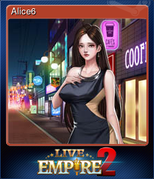 Series 1 - Card 6 of 12 - Alice6