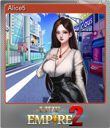 Series 1 - Card 5 of 12 - Alice5