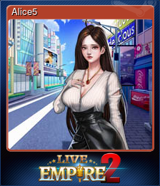 Series 1 - Card 5 of 12 - Alice5