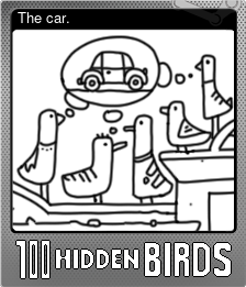 Series 1 - Card 2 of 5 - The car.