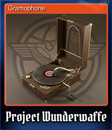 Series 1 - Card 7 of 7 - Gramophone