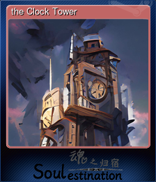 Series 1 - Card 1 of 5 - the Clock Tower