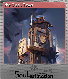 Series 1 - Card 1 of 5 - the Clock Tower
