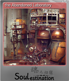 Series 1 - Card 5 of 5 - the Abandoned Laboratory