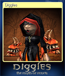 Series 1 - Card 2 of 5 - Diggles