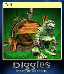 Series 1 - Card 5 of 5 - Troll