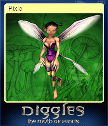 Series 1 - Card 3 of 5 - Pixie