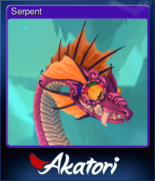 Series 1 - Card 7 of 10 - Serpent