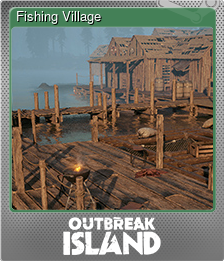 Series 1 - Card 4 of 6 - Fishing Village