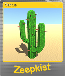 Series 1 - Card 1 of 8 - Cactus