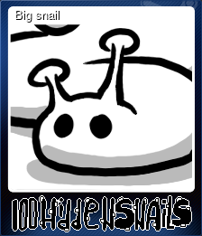 Series 1 - Card 2 of 5 - Big snail