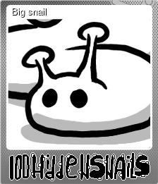 Series 1 - Card 2 of 5 - Big snail