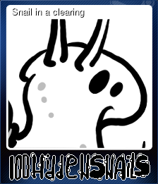 Series 1 - Card 1 of 5 - Snail in a clearing