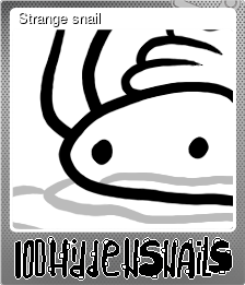 Series 1 - Card 4 of 5 - Strange snail