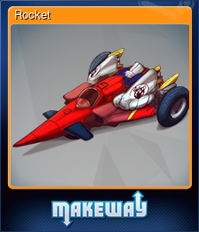Series 1 - Card 5 of 8 - Rocket