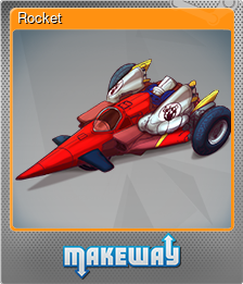 Series 1 - Card 5 of 8 - Rocket