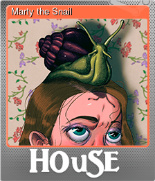Series 1 - Card 3 of 6 - Marty the Snail