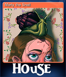 Series 1 - Card 3 of 6 - Marty the Snail