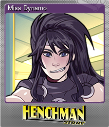 Series 1 - Card 4 of 6 - Miss Dynamo