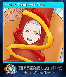 Series 1 - Card 5 of 6 - Aiba & Tama (Hot Dog)