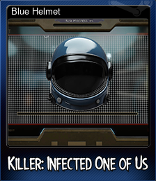 Series 1 - Card 4 of 5 - Blue Helmet