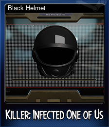 Series 1 - Card 1 of 5 - Black Helmet