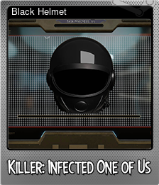 Series 1 - Card 1 of 5 - Black Helmet