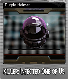 Series 1 - Card 5 of 5 - Purple Helmet