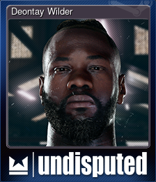 Series 1 - Card 7 of 11 - Deontay Wilder