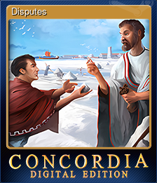 Series 1 - Card 3 of 5 - Disputes