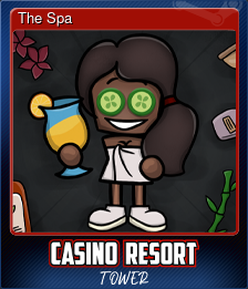 Series 1 - Card 8 of 9 - The Spa