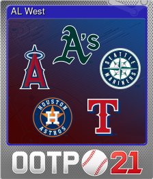 Series 1 - Card 3 of 6 - AL West