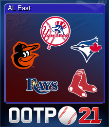 Series 1 - Card 2 of 6 - AL East