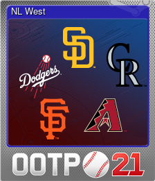 Series 1 - Card 6 of 6 - NL West