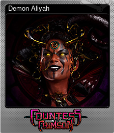 Series 1 - Card 4 of 10 - Demon Aliyah