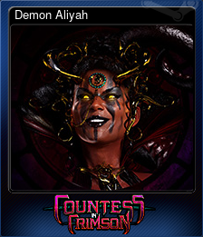 Series 1 - Card 4 of 10 - Demon Aliyah