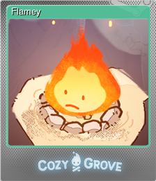 Series 1 - Card 1 of 8 - Flamey