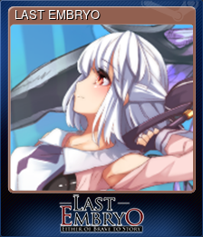 Series 1 - Card 8 of 8 - LAST EMBRYO