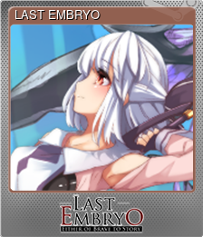 Series 1 - Card 8 of 8 - LAST EMBRYO