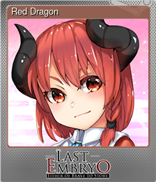 Series 1 - Card 5 of 8 - Red Dragon