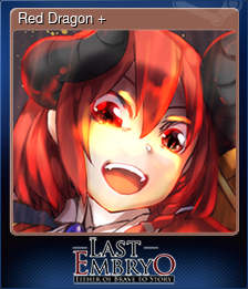 Series 1 - Card 6 of 8 - Red Dragon +