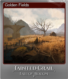 Series 1 - Card 3 of 9 - Golden Fields
