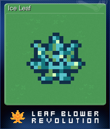 Series 1 - Card 8 of 11 - Ice Leaf