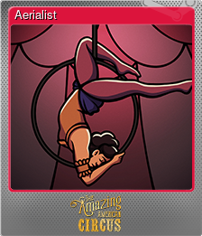 Series 1 - Card 10 of 15 - Aerialist