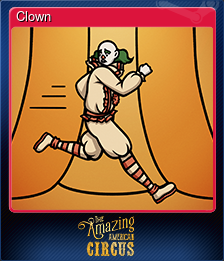 Series 1 - Card 12 of 15 - Clown