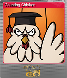Series 1 - Card 3 of 15 - Counting Chicken