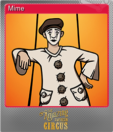 Series 1 - Card 15 of 15 - Mime