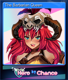 Series 1 - Card 2 of 5 - The Barbarian Queen