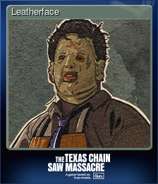 Series 1 - Card 8 of 10 - Leatherface