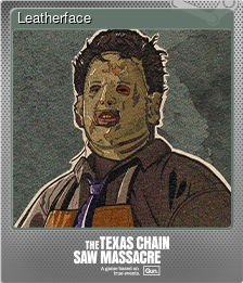 Series 1 - Card 8 of 10 - Leatherface